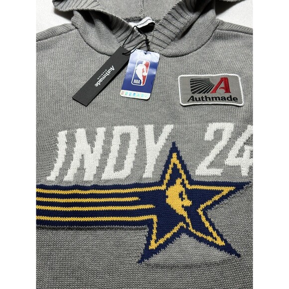 NBA Indy All-Star 2024 Sweater Hoodie Racing Authmade 3XL XXXL Indiana NWT New - Picture 4 of 13